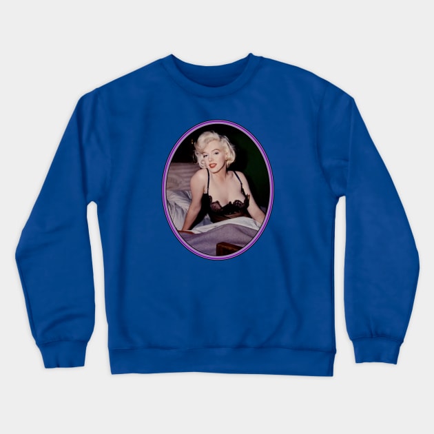 Marilyn Monroe: All-American Bombshell Crewneck Sweatshirt by Noir-N-More